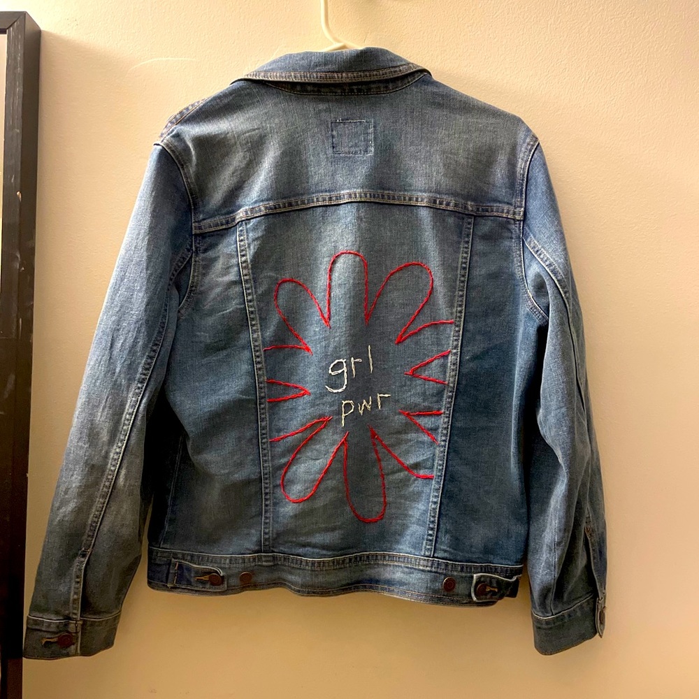 Grl Power Denim Jacket